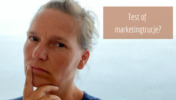 Blog: Test of marketingtrucje?